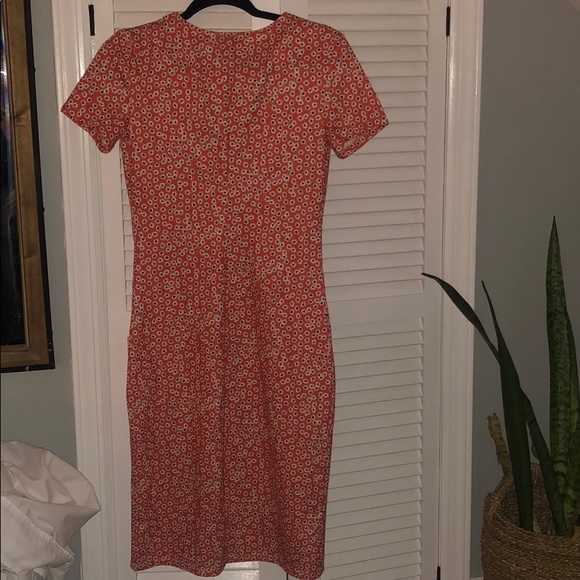 Zara Botton Front Midi Dress - Picture 8 of 8